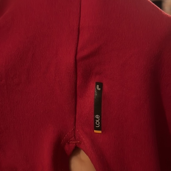 Lolë Kuma Top Side Slits Mesh Reflective Running Outdoor Long Sleeve Size Large - Picture 4 of 12